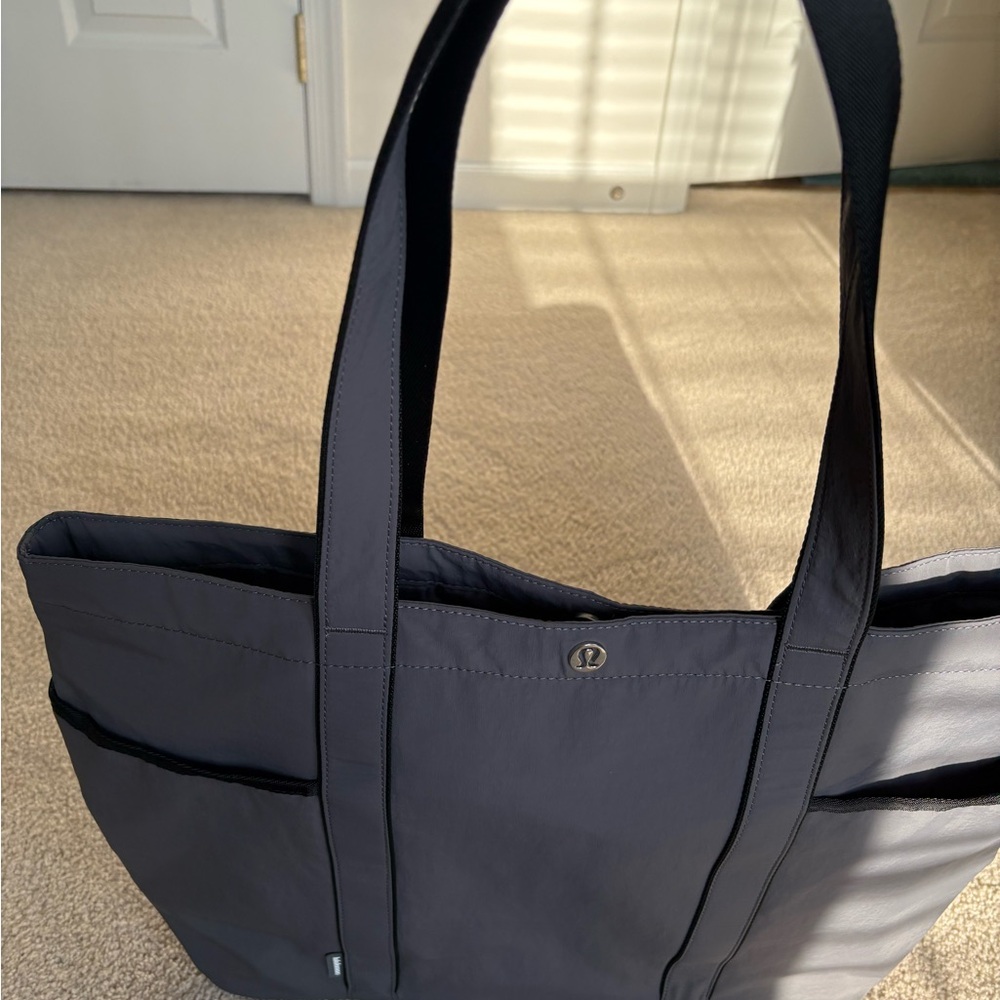 lululemon athletica grey Tote Bag